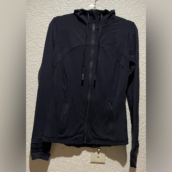 Lululemon Define Hooded Full Zip Jacket Nulu in Black Size 6 - Picture 7 of 10